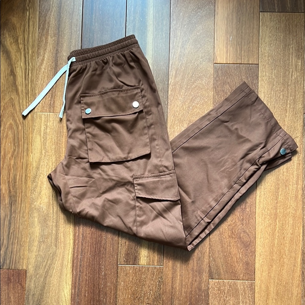 Men's Brown Cargo Pants